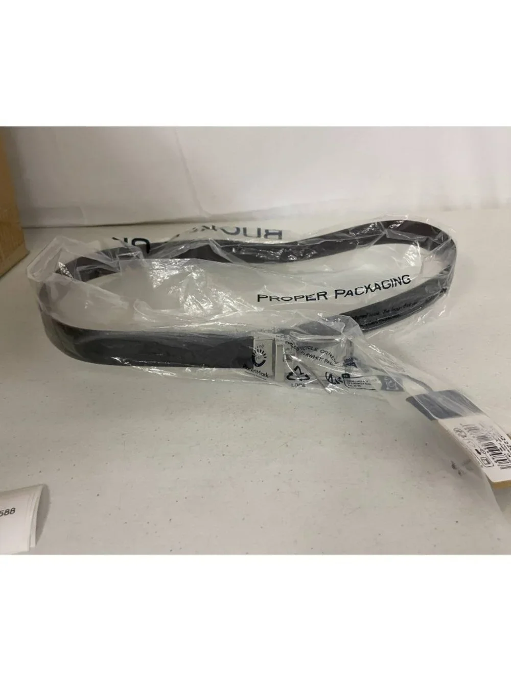 Charles Tyrwhitt Reversible Leather Belt Black Brown Size 34 Made in England